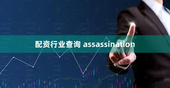 配资行业查询 assassination